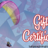 Bali Paragliding gift certificate