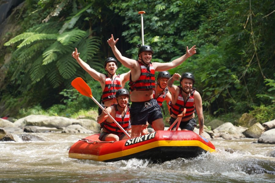 rafting in Bali