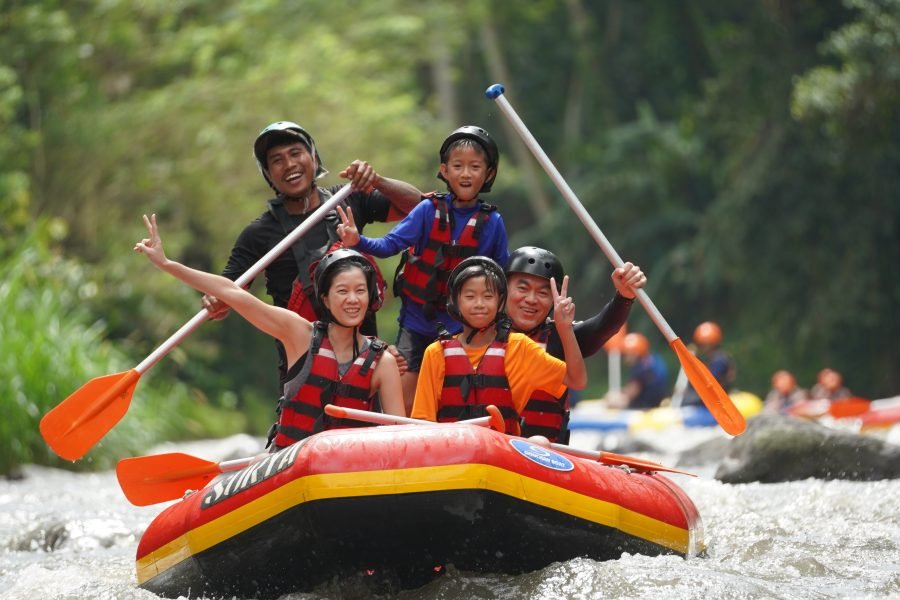 Rafting in Ubud