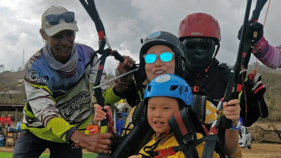 Paragliding bali safety